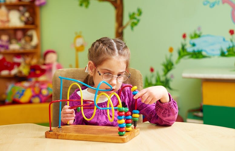 Juguetes para niños con parálisis cerebral