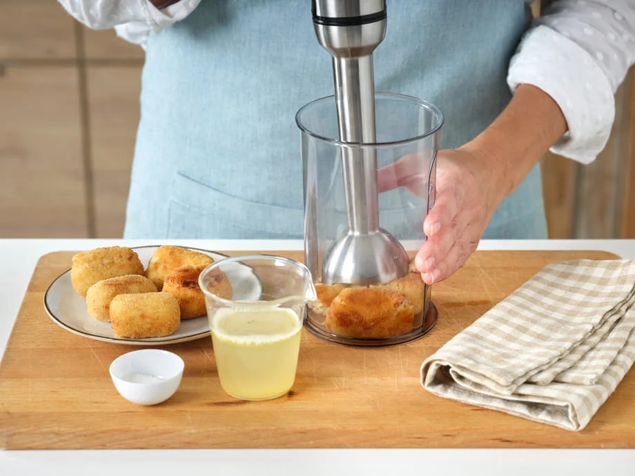 Croquetas de pollo y jamón